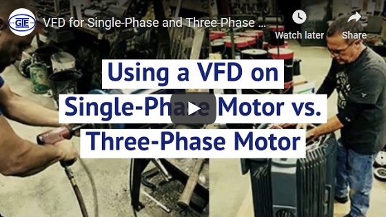 VFD for Single-Phase and Three-Phase Motors | Electric Motor Drives